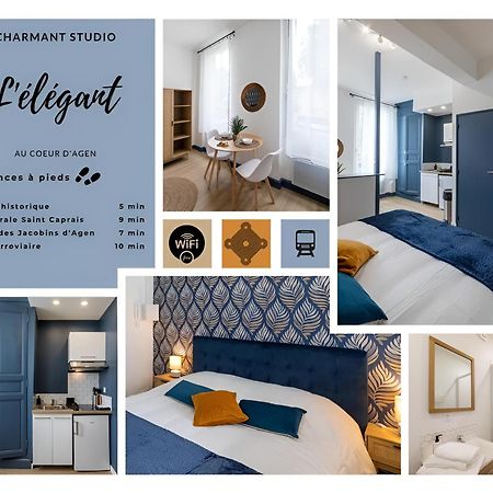 L'Elegant, Charmant Studio Hyper Centre Gare 800M Agen Kültér fotó